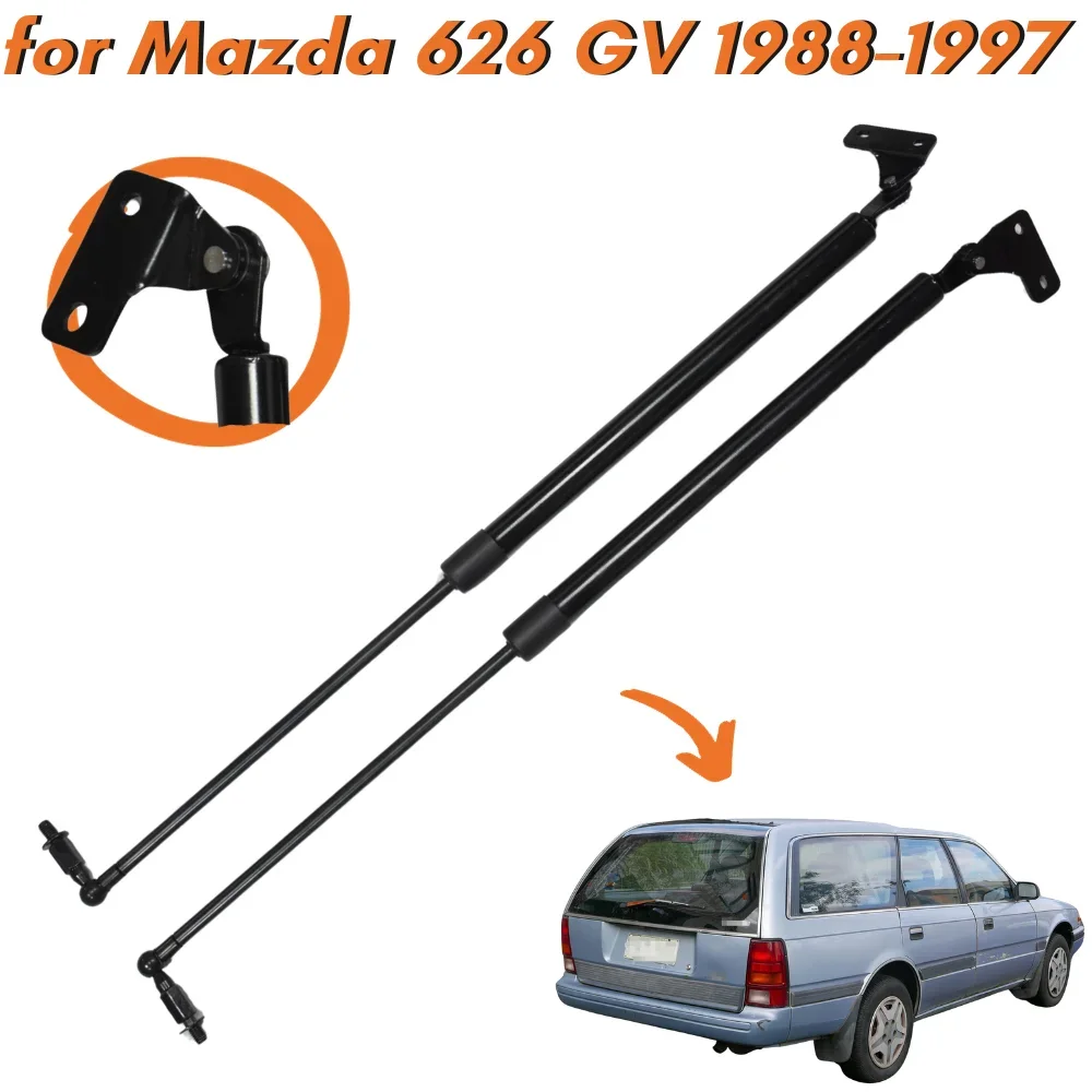 

Qty(2) Trunk Struts for Mazda Capella 626 MX-6 GV Station Wagon 1988-1997 8BG463620 Rear Tailgate Boot Gas Springs Lift Supports