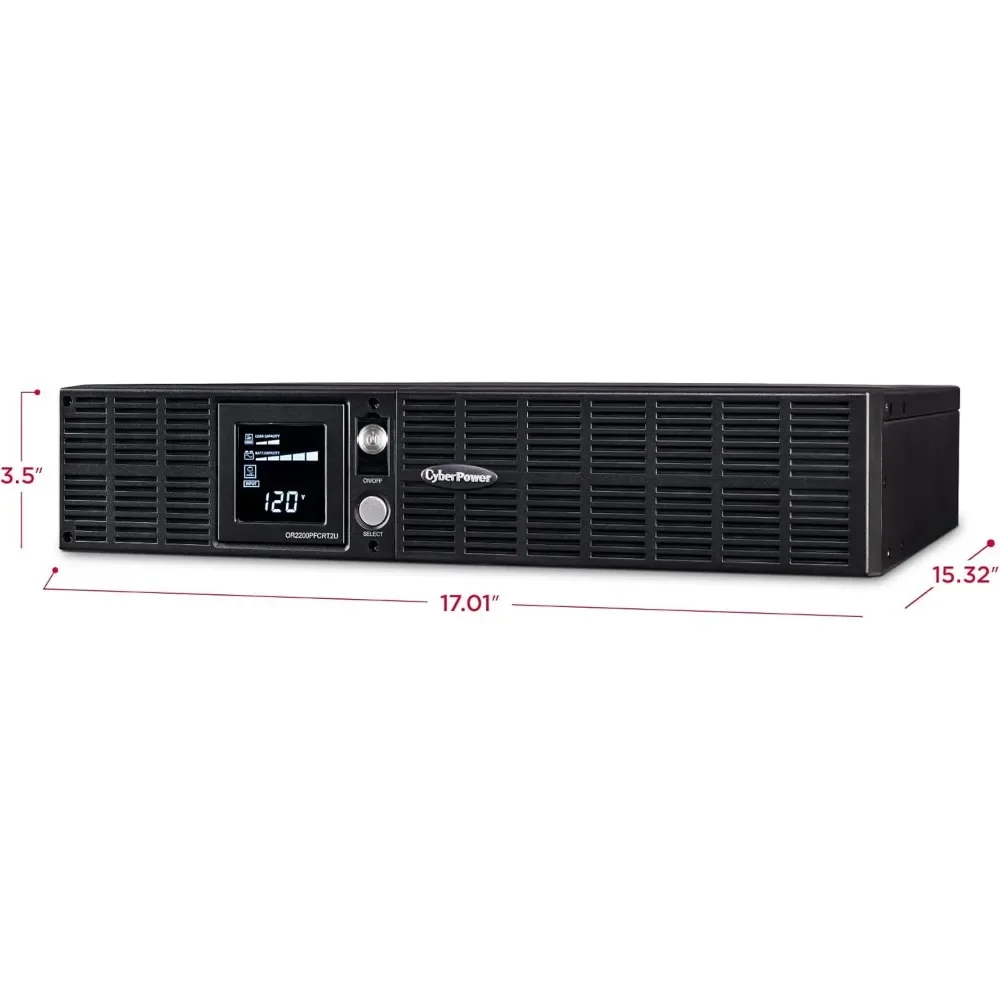 Sistema UPS Sinewave, 8 Tomadas, AVR, Rack 2U, Frete Grátis, OR2200PFCRT2U, PFC, 2000VA, 1540W