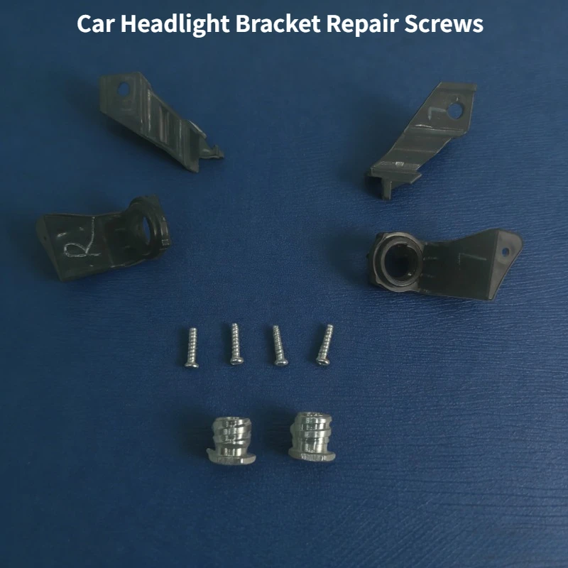 

For VW Golf 5 MK5 2004-2009 Jetta 2006-On Car Headlamp Headlight Bracket Repair Screw Kit Left & Right 1K0998226 1K0998225