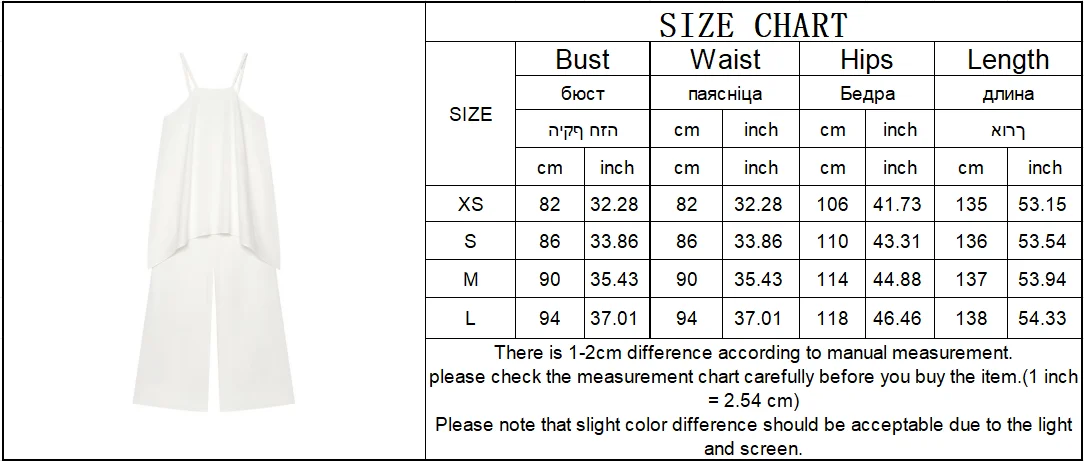 Guobioziy Women's Top 2026 New Style Linen Halter Neck Wide-Leg Jumpsuit Thin Straps Highlight Shoulders and Neck Pure White