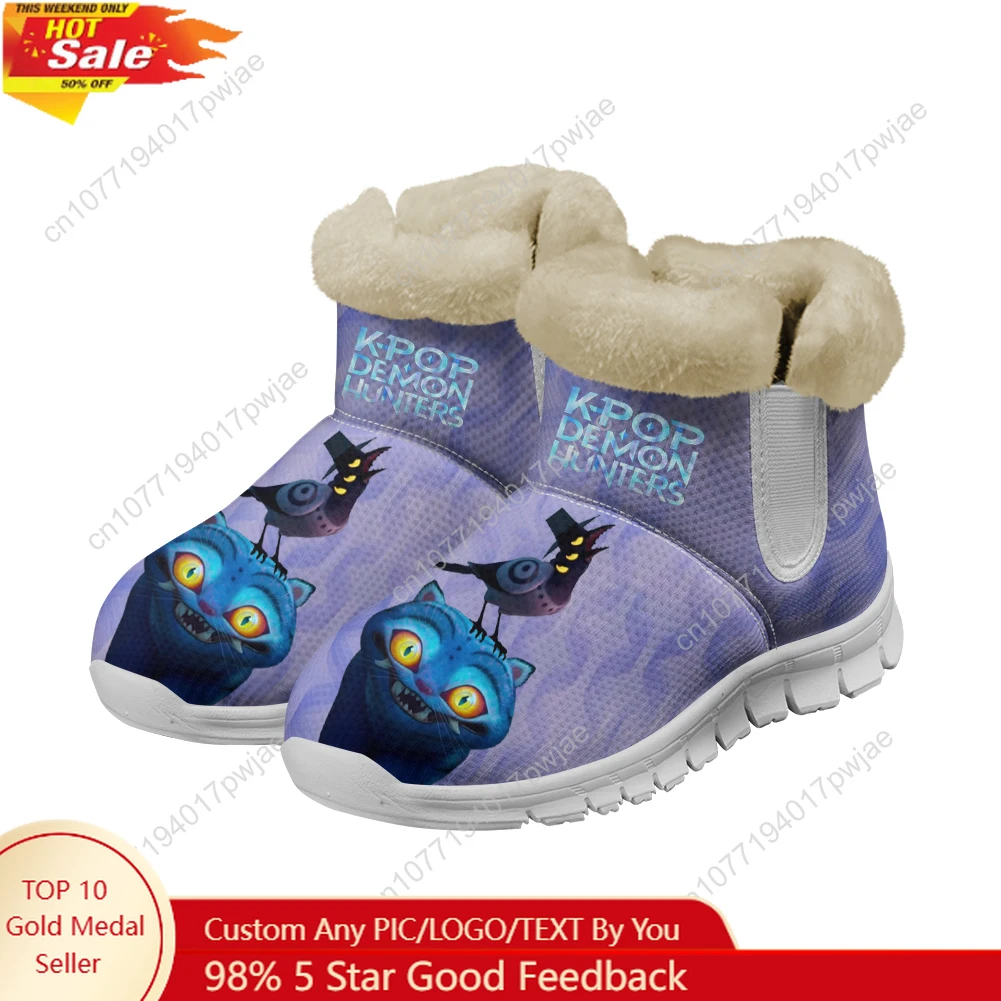 

KPop Demon Hunters Sussie Snow Boots Mens Womens Shoes Keep Warm Casual Winter Outdoors Boot Lightweight Sports Custom boots