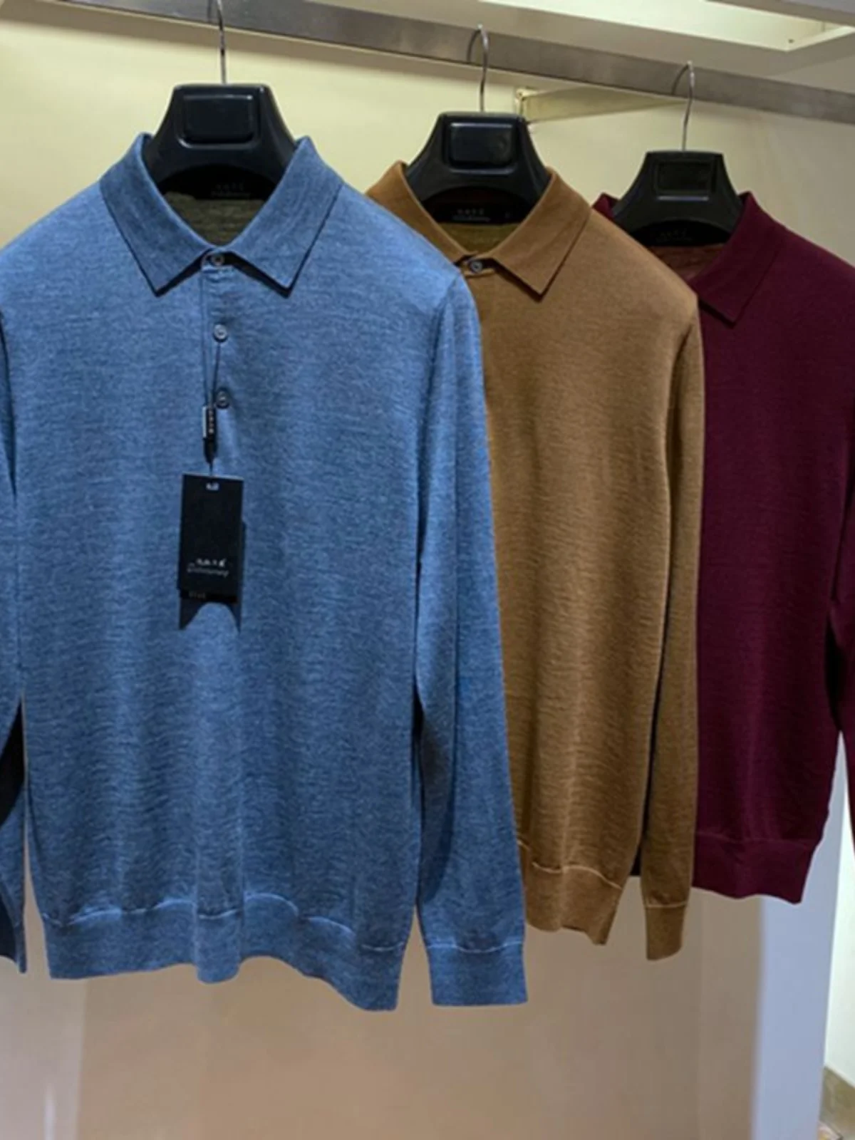 

Мужской легкий свитер из мягкой шерсти, повседневный, с длинным рукавом, круглым вырезом, вязаный топ для осенне-зимнего сезона