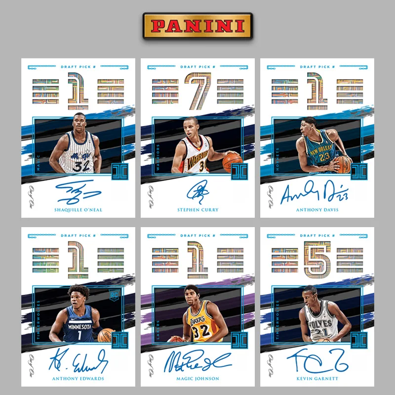 

Panini Diy 2022, безупречный выбор червей, автографы, Стивен Карри О'неал, Энтони Дэвис, баскетбольная звезда, коллекционная коллекция подарочных карт