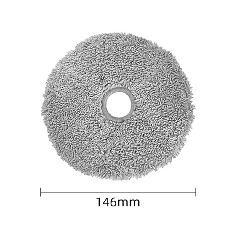 10 szt. Ścierka do mopa do Lydsto W2 odkurzacz Robot części zamienne okrągłe Mop części zamienne akcesoria