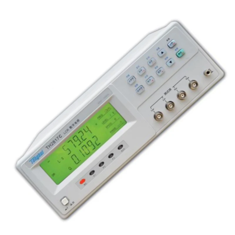 TONGHUI TH2817C LCD Display Auto Range 100kHz Precision Digital LCR Meter Basic Accuracy 0.1%