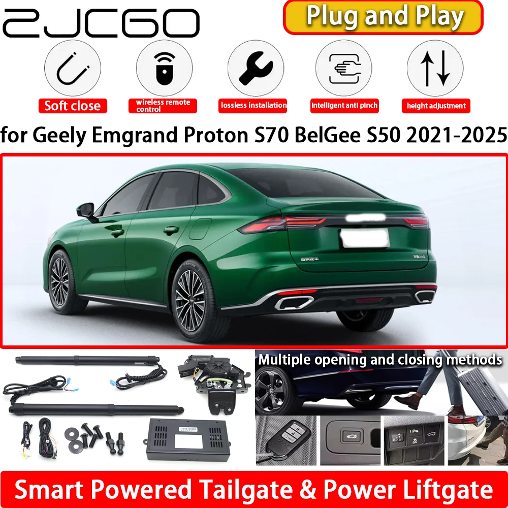 for Geely Emgrand Proton S70 BelGee S50 2021-2025 Automatic Electric Powered Tailgate Power Liftgate Tail Gate Lift Kit System