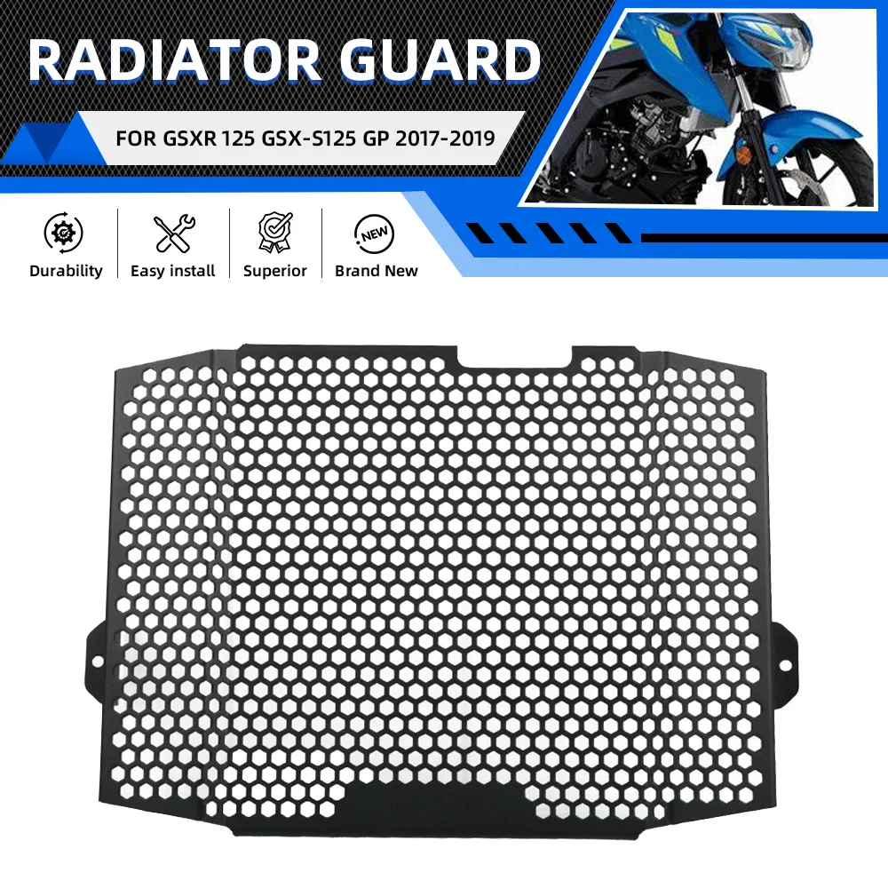 

For GSX-R125 GSX-S125 GSXS125 GSXR125 2017-2018-2019-2020-2021-2022-2023-2024 Motorcycle Radiator Grille Guard Cover Protector