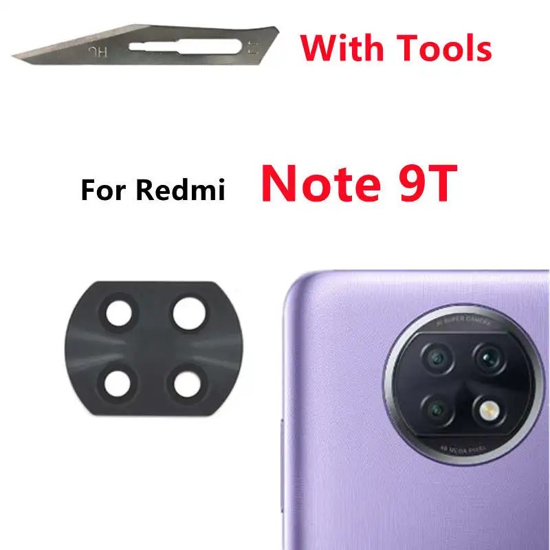 For Xiaomi Redmi Note 7 7Pro 8 8T 9S 9 10 Note10 5G Note10S 10t 11 Pro Max Rear Back Camera Glass Lens with Repair Tools