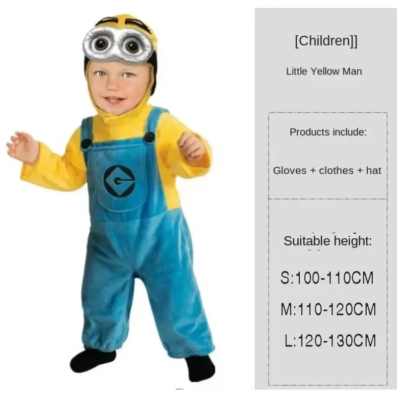 Halloween-kostuums voor kinderen Minions Cosplaykostuums Anime Cartoon Despicable Me-kostuums Anime Cosplay Doek