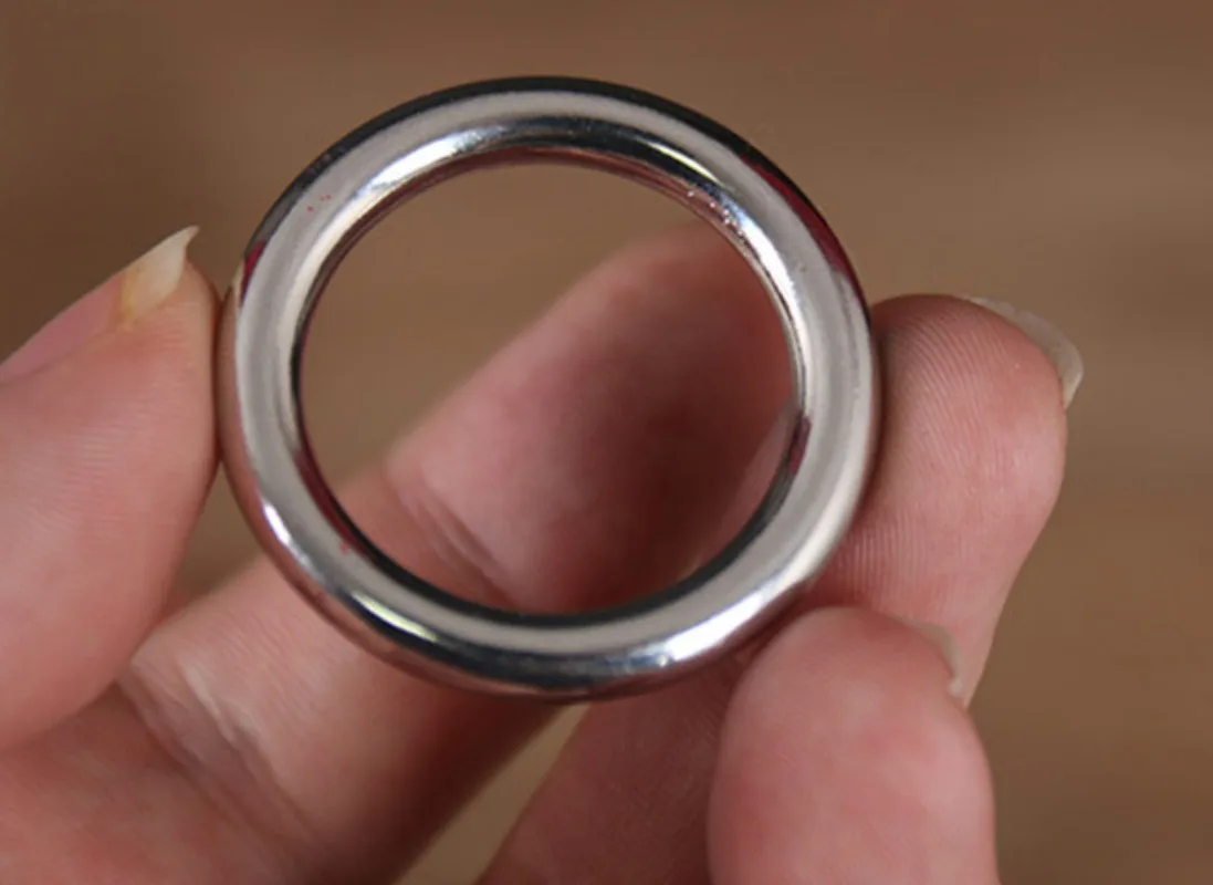 Ellis Ring 2.0 Magic Tricks Penetrate Vanish Magia Magician Close Up Street Illusions Magic Props Mentalism Easy To Do