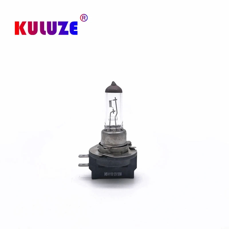 

2Pcs H11B 12V55W Halogen Light Headlight Bulb Lamp Clear Quartz 3500K Rain And Fog Proof Light Car Bulbs