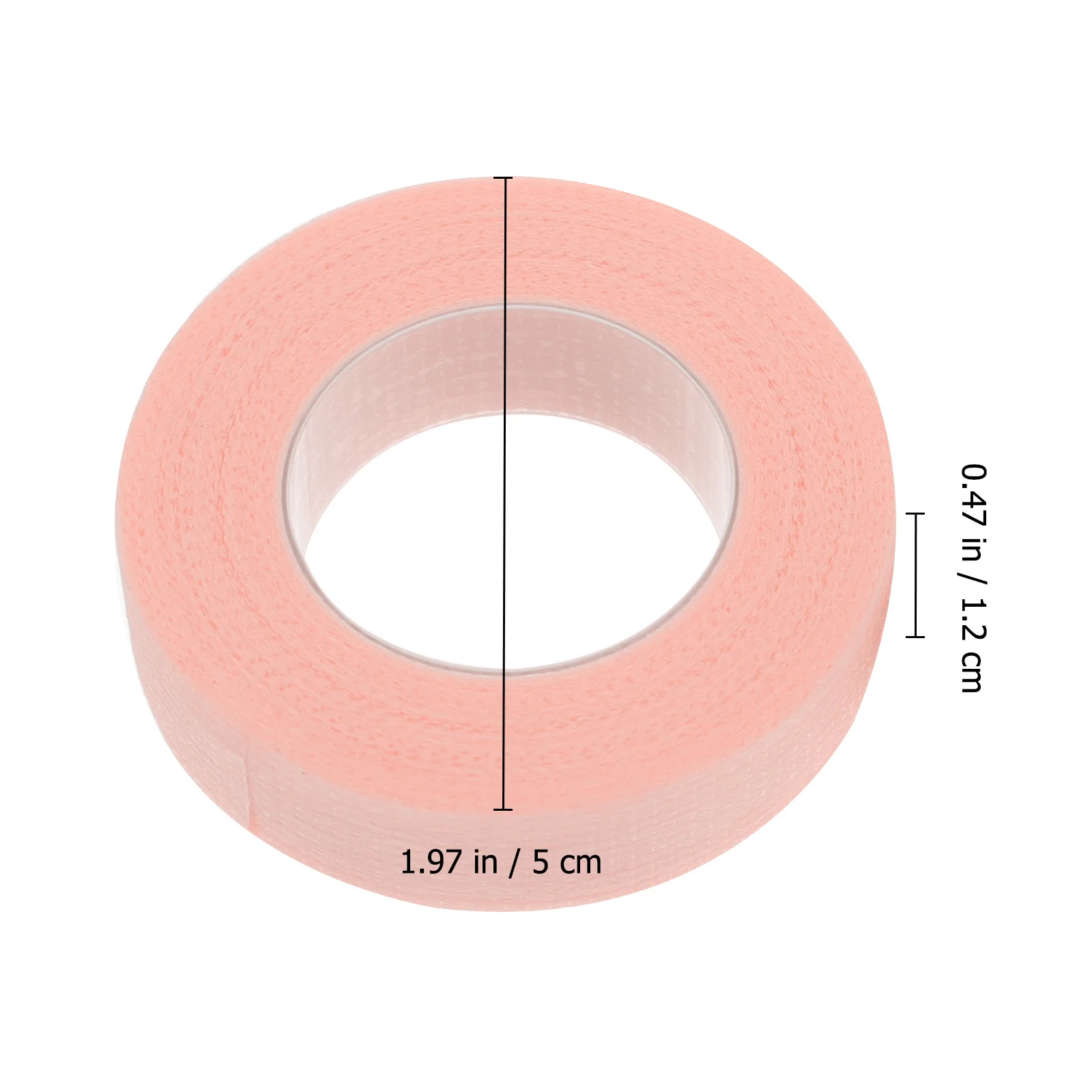 

5 Rolls Eyelash Extension Tape Skin Friendly Elastic Under Eye Patches for Professional Lash Styling Comfortable Use