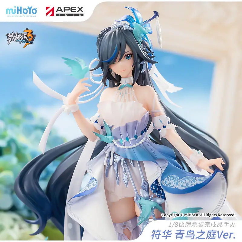 Original Apextoys Honkai Impact 3rd Fu Hua Cerulean Court Pvc Action Figure Model Doll Toys Decoration Model Birthday Gift