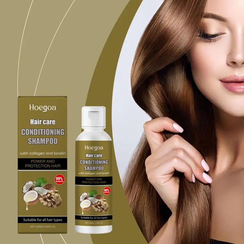 Herbal shampoo gently cleanses, keeps scalp refreshed, moisturizes, and leaves hair shiny and smooth.