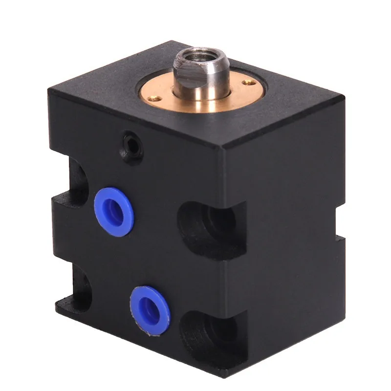 Square Thin Hydraulic Cylinder Compact Size Bore 20mm to 80mm Stroke 10mm to 100mm With Internal Or External Thread