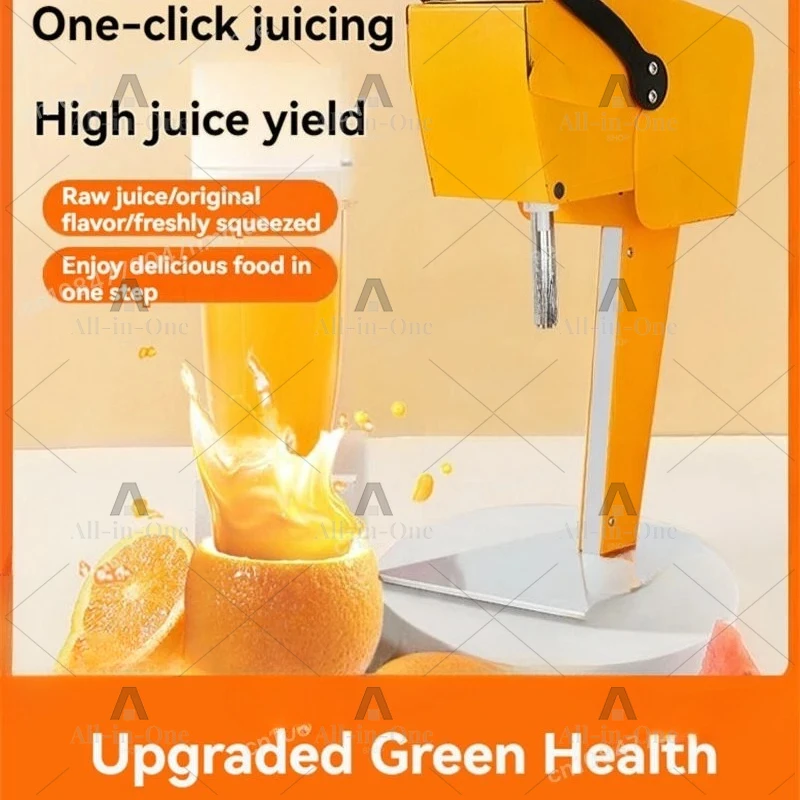 Professional Commercial Juicer - Versatile Juice Extractor for Citrus Orange Grapefruit Dragon Fruit