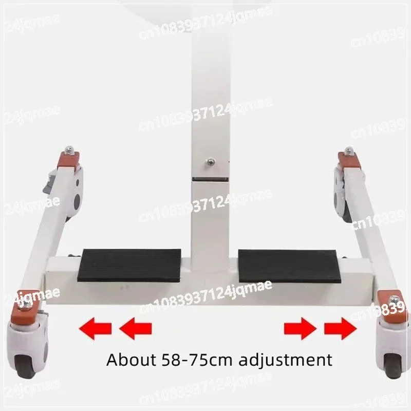 Elderly Patient Manual Lift Shift Machine Bed Wheelchair Transfer Lift Chair for Disabled Nursing Transport Moving Lifting