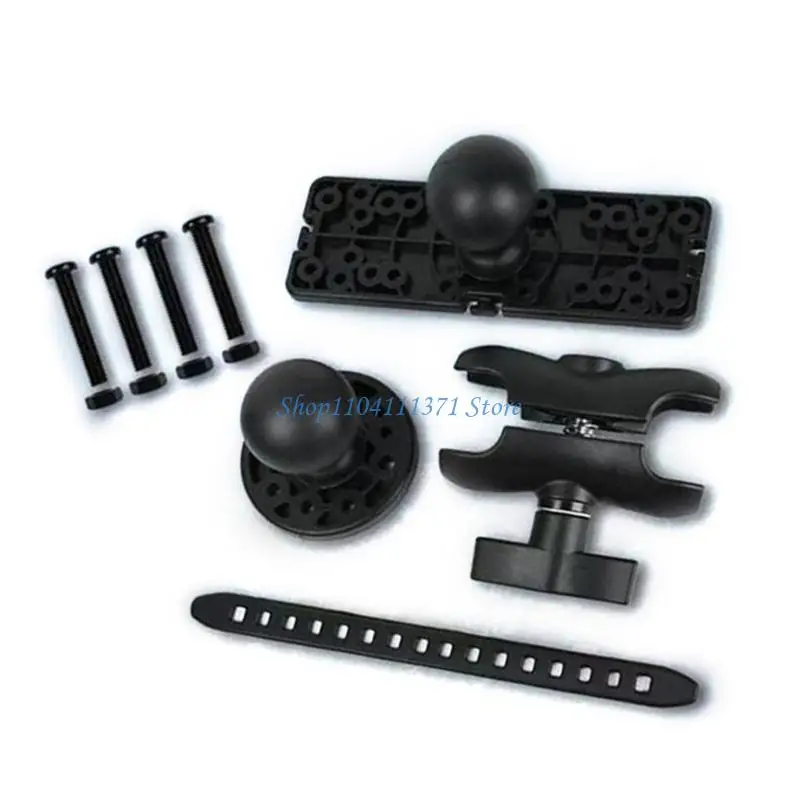 

P9FC Кронштейн для эхолота Держатель с вращением на 360 градусов Шаровое крепление Основание для крепления эхолота