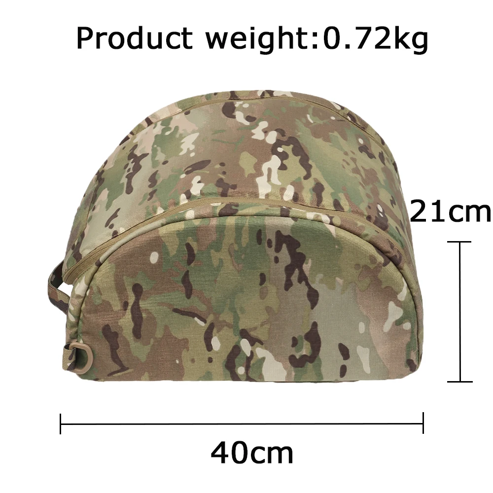 Tactical Fast Helmet Bag Multifunction  Airsoft Cycling Helmet Storage Bag Large Capacity Motorcycle Helmet Accessories