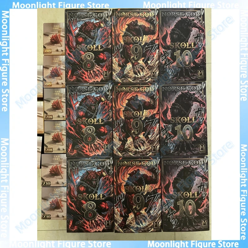 

In Stock Mythos Anime MA08 MA09 MA10 Dragon Ball Z SHF Norse God Skoll Super Saiyan SSJ4 Broly Anime Action Figures Toy Models