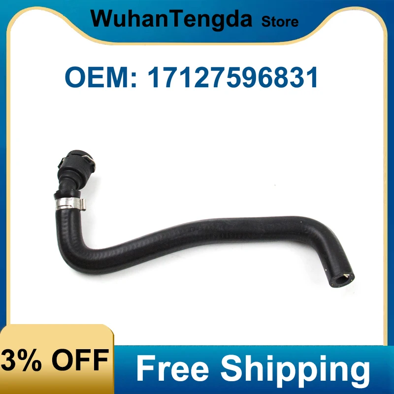 17127596831 Expansion Tank Upper Water Tank Radiator Coolant Hose Pipe for BMW F30 F22 F23 F32 118i 220i 320i 1-4 Series