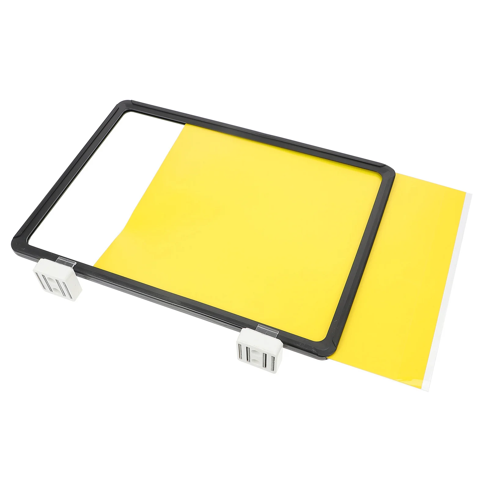 

Magnetic Warehouse Sign Board Black Reusable Durable High-Grade Material Smooth Surface No Hand Injury For Shelf Label Indicator