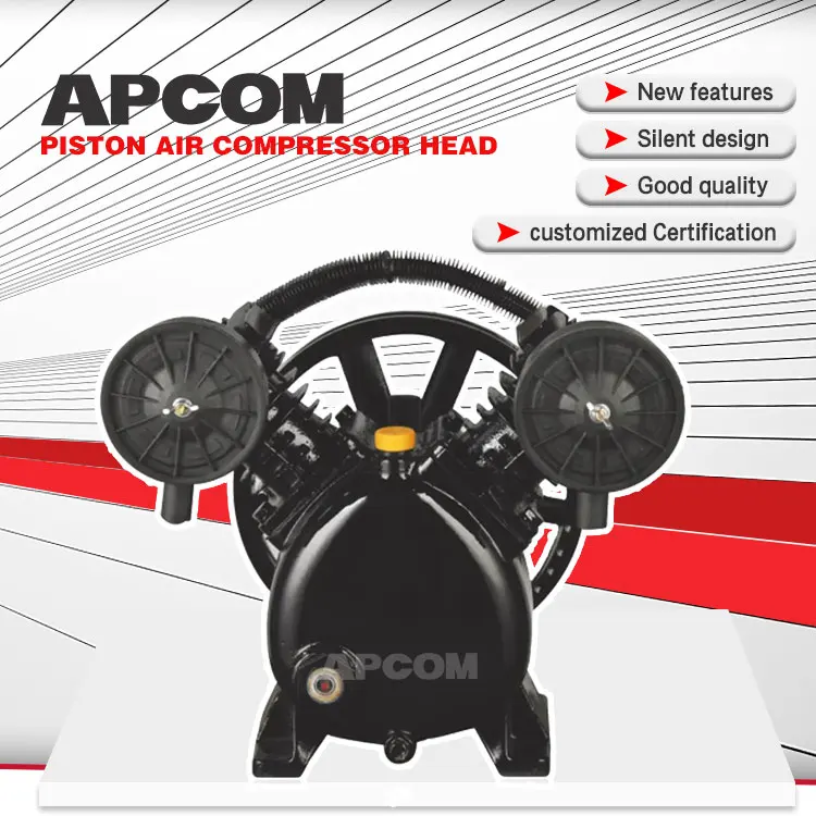 APCOM 2065 AV65 2.2KW 3KW  3HP 4HP Piston air Compressor Head