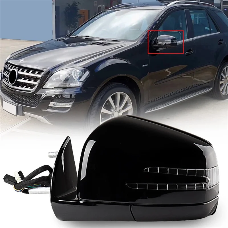 For Mercedes Benz ML GL Class Car View Mirror Assembly W164 X164 2005-2011 For Models ML63 ML350