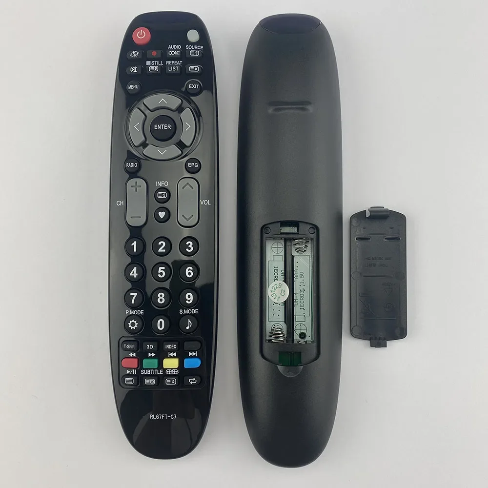 Controle remoto original para DELUXO TV, RL67FT-C7