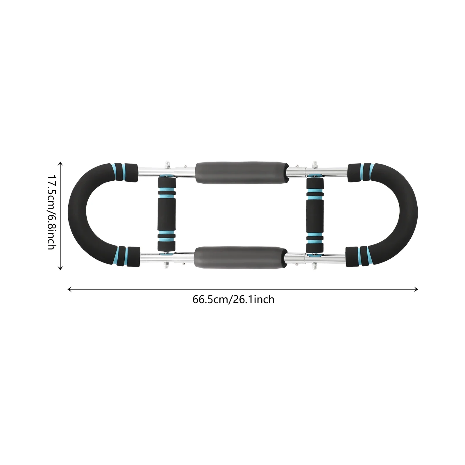 مدرب ذراع تويستر، معدات تمارين الذراع لبناء قوة الجسم العلوي على شكل حرف U للمنزل/المكتب #4