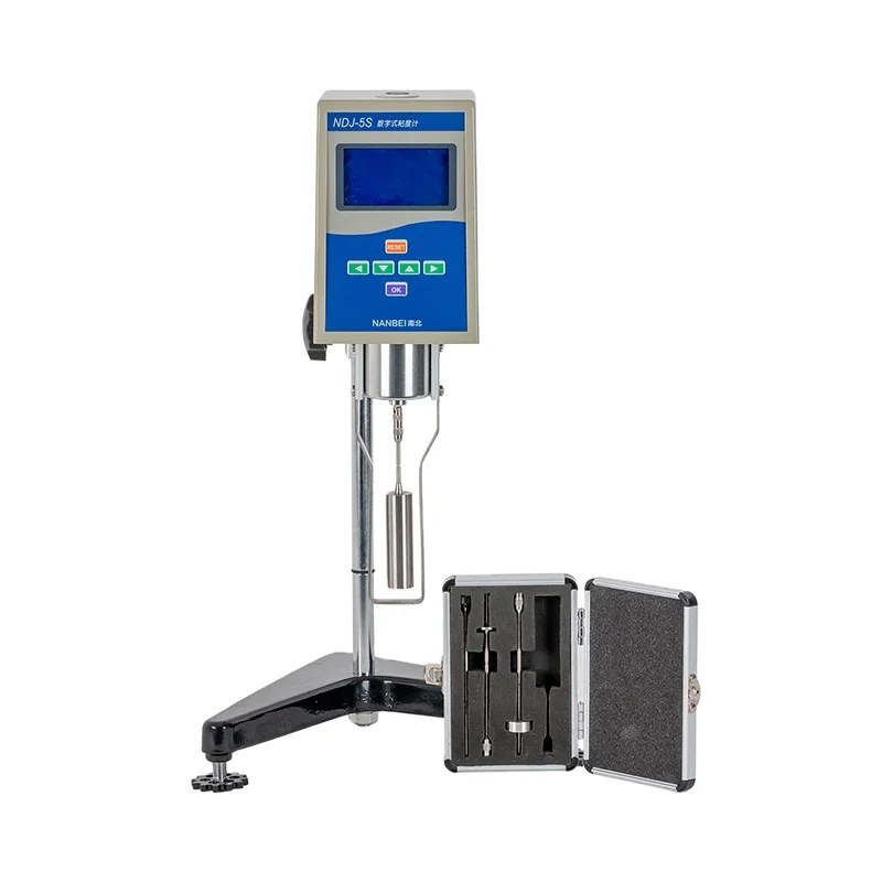 Testing Equipment Touch Screen Resin Viscosity Test NDJ-5S Brookfield Viscometer Price