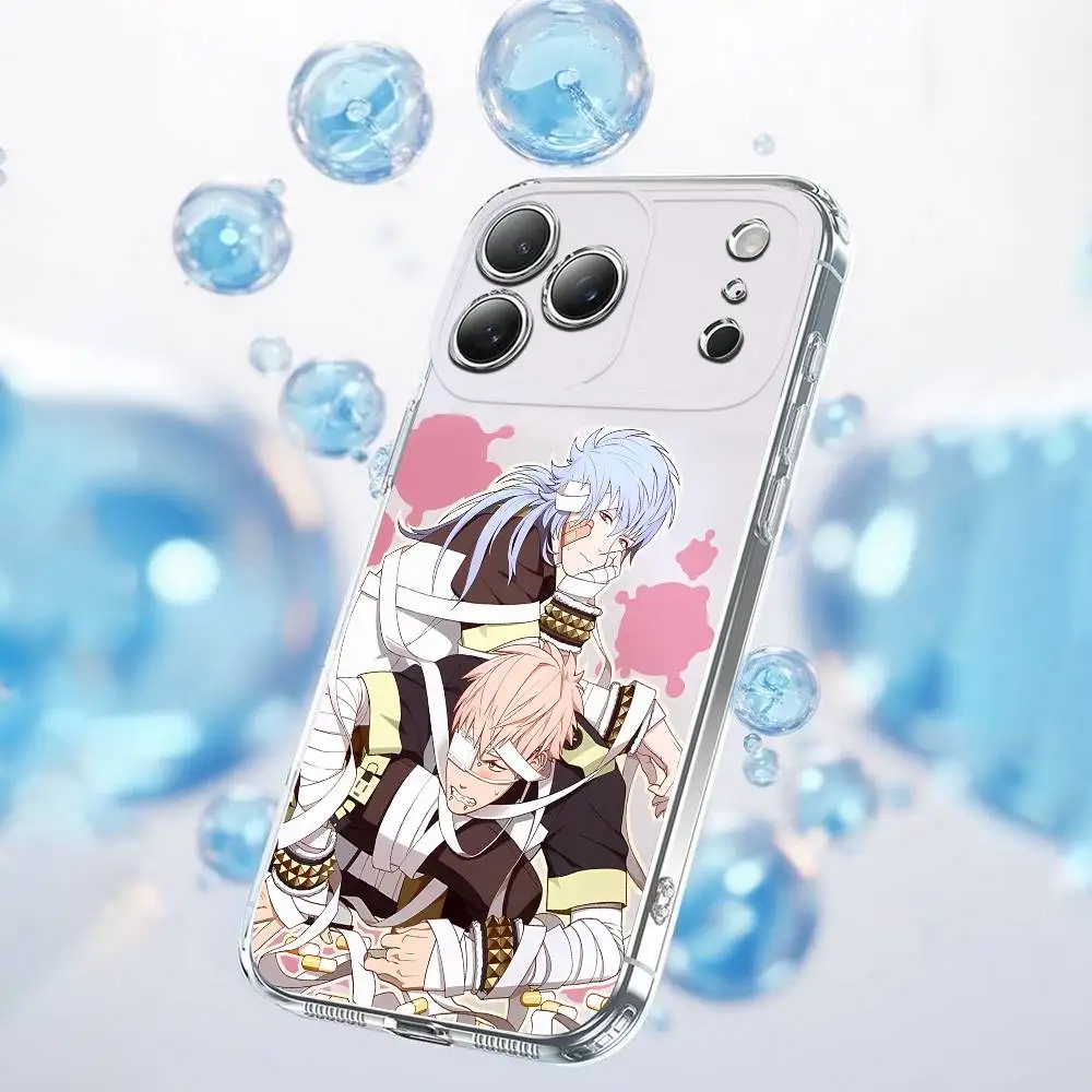 D-Dramatical Noiz Aoba Murder Handyhülle für iPhone 17,16,15,14,13,12,11 Plus,Pro,Max,Plus,E,SE4,Air,Mini Transparent