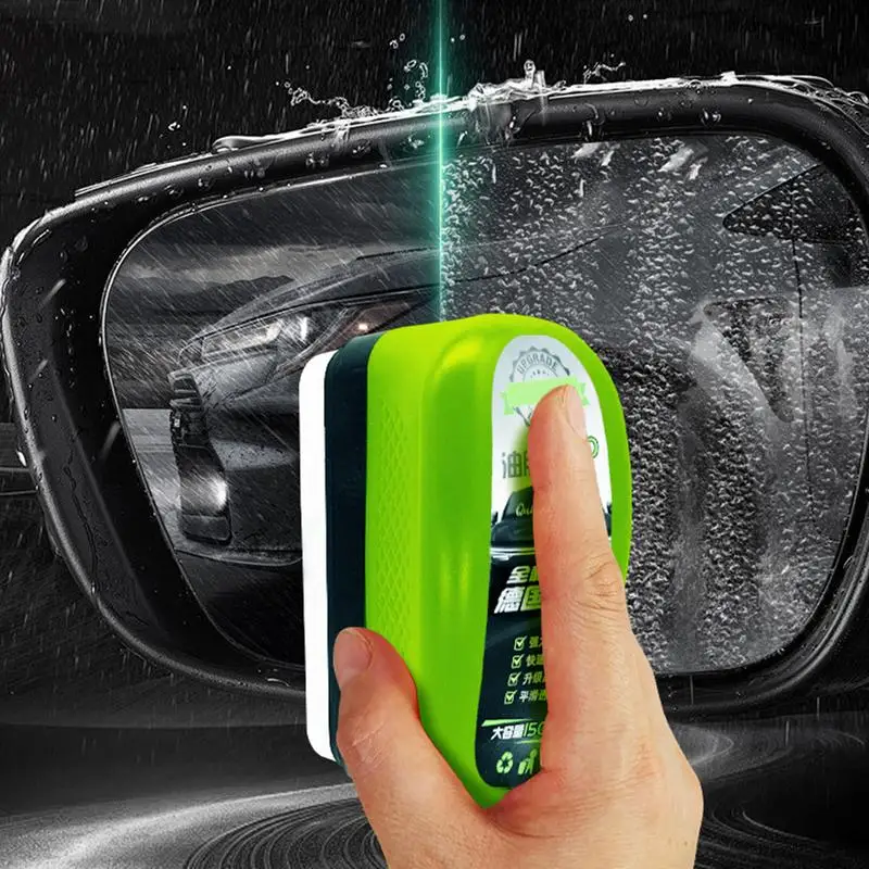 For  Glass Glass Oil Film Remover Car Oil Film Cleaning Brush Powerful Windshield Cleaner & Oil Film Remover Effective Car Glass