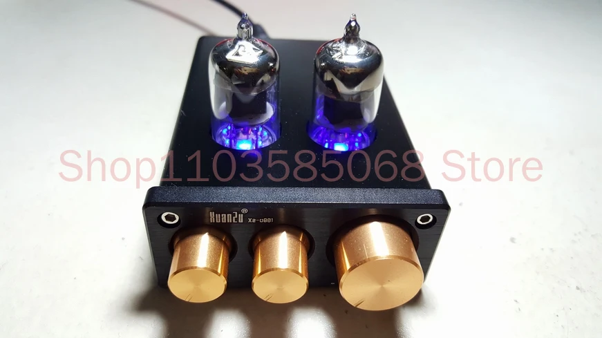 

Pre Gallbladder Electronic Tube 6J1 Power Amplifier Front High and Low Frequency Adjustment