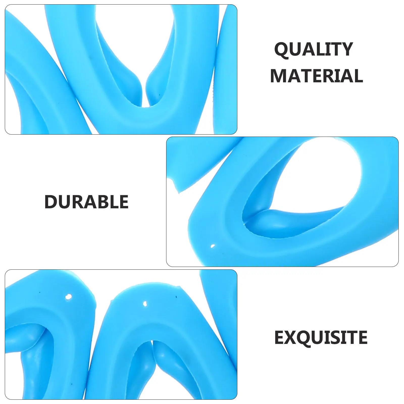 

5Pairs Hair Dyeing Ear Caps Made of Soft Silicone Reusable Earflaps for Hair Treatment Coloring Bathing Ear Protection Earmuff