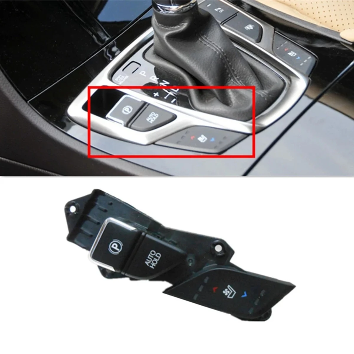 

933123V015 Car Left Side Indicator Switch Cover For -Hyundai AZERA 2012 93312-3V015