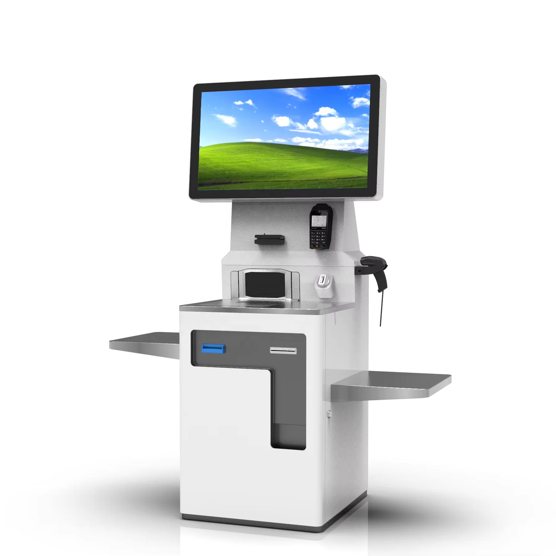 Multifunction Touch Terminal for Aliexpress, Custom Self Service Payment Kiosk Thermal A4 Printing Card Reader