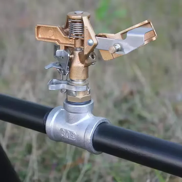 Rotary Sprinkler for Metal Roof Mounting, Forest Fire Protection, Lawn Garden Farm Irrigation Sprayer