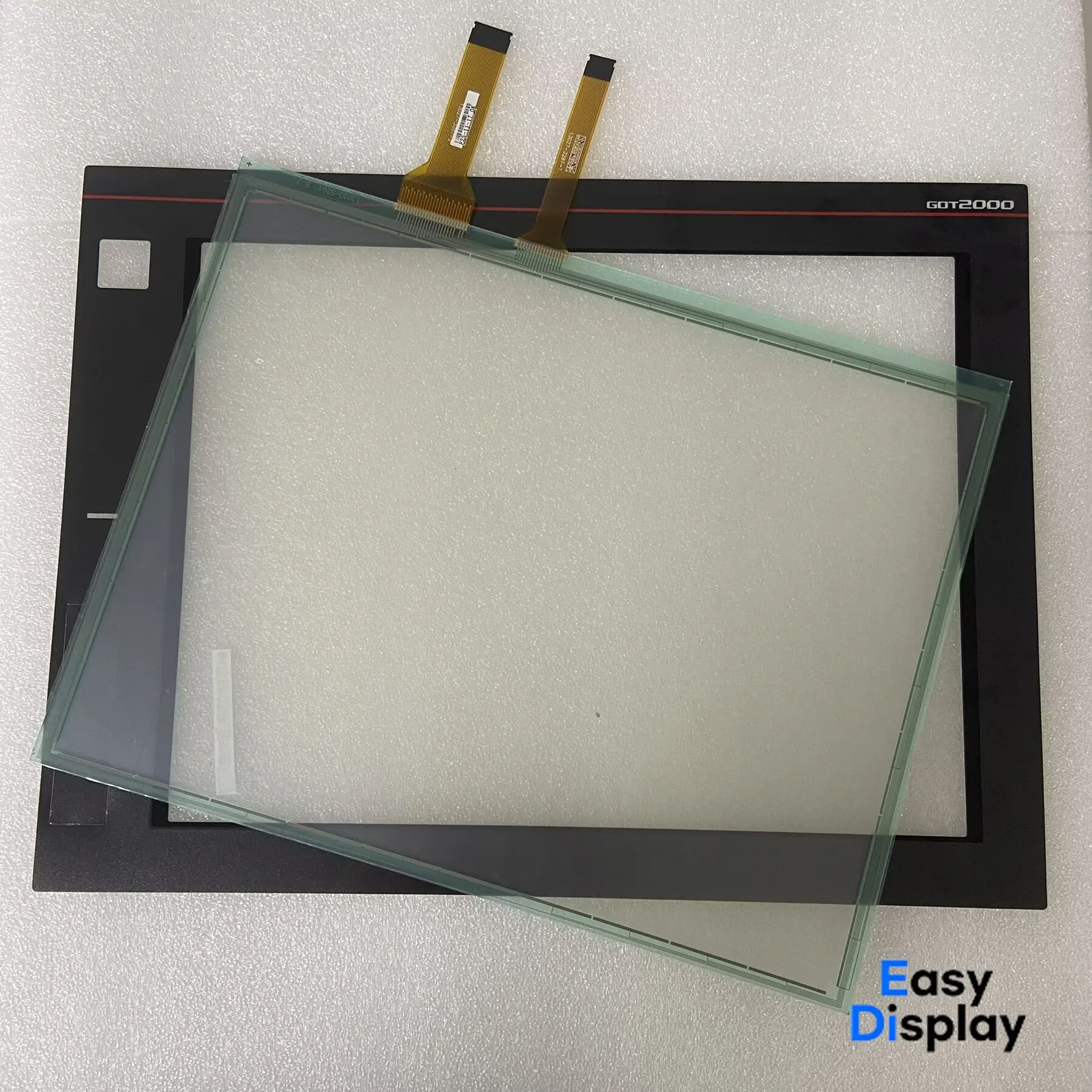 Touch Screen Panel Glass Digitizer GT2712 GT2712-STBA GT2712-STBD + Overlay Film