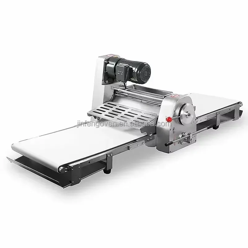 

Electric Stainless Steel High Rigidity Croissant Dough Sheeter Machine for Bakery Bread Table Top Use