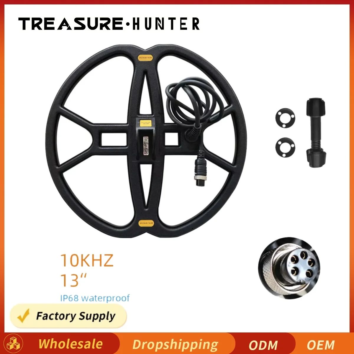 Metal Detector Accessories 10khz 13\