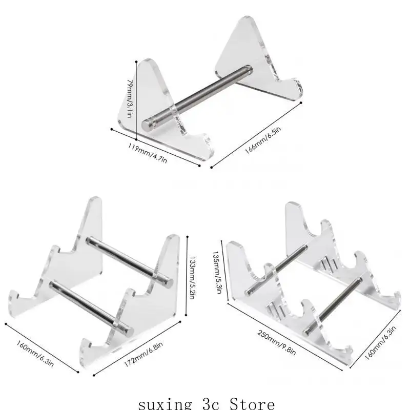 Acrylic Keyboard Stand Computer Mechanical Keyboard Rack Storage Mechanical Keyboard Holder for Gaming Programming