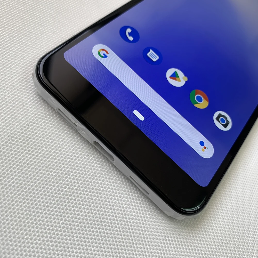 هاتف جوجل بيكسل 3a 4G الأصلي NFC 4GB + 64GB بصمة الإصبع 5.6 "OLED 12.2MP + 8MP 4K Snapdragon 670 ثماني النواة هاتف ذكي #3