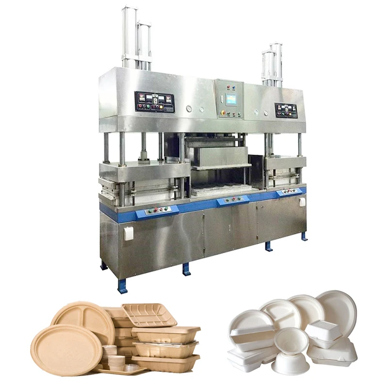 Sugarcane Bagasse Pulp plate Dish tray Making Machine Paper Pulp Molding Machines