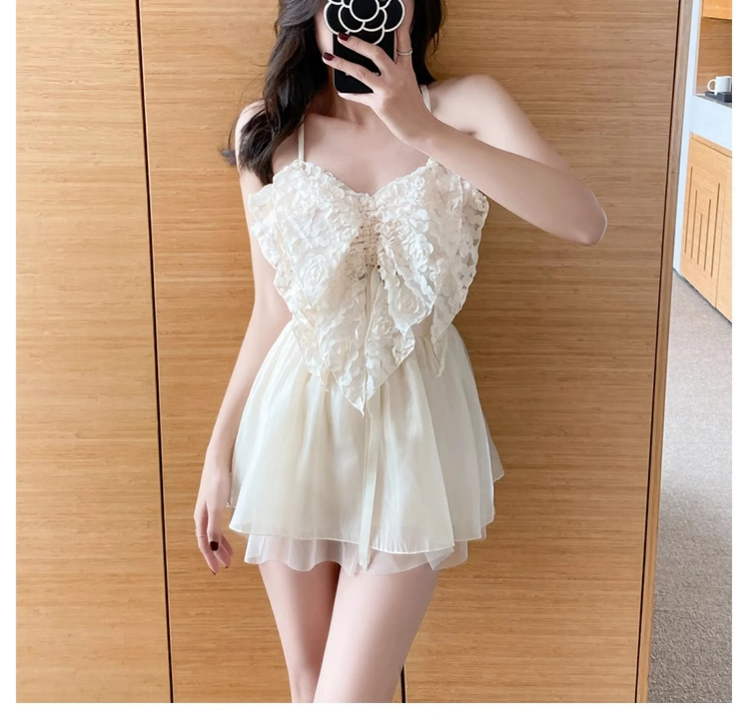 Bonito doce damasco sexy arco conservador novo maiô de uma peça menina verão piscina festa praia férias suspender banho