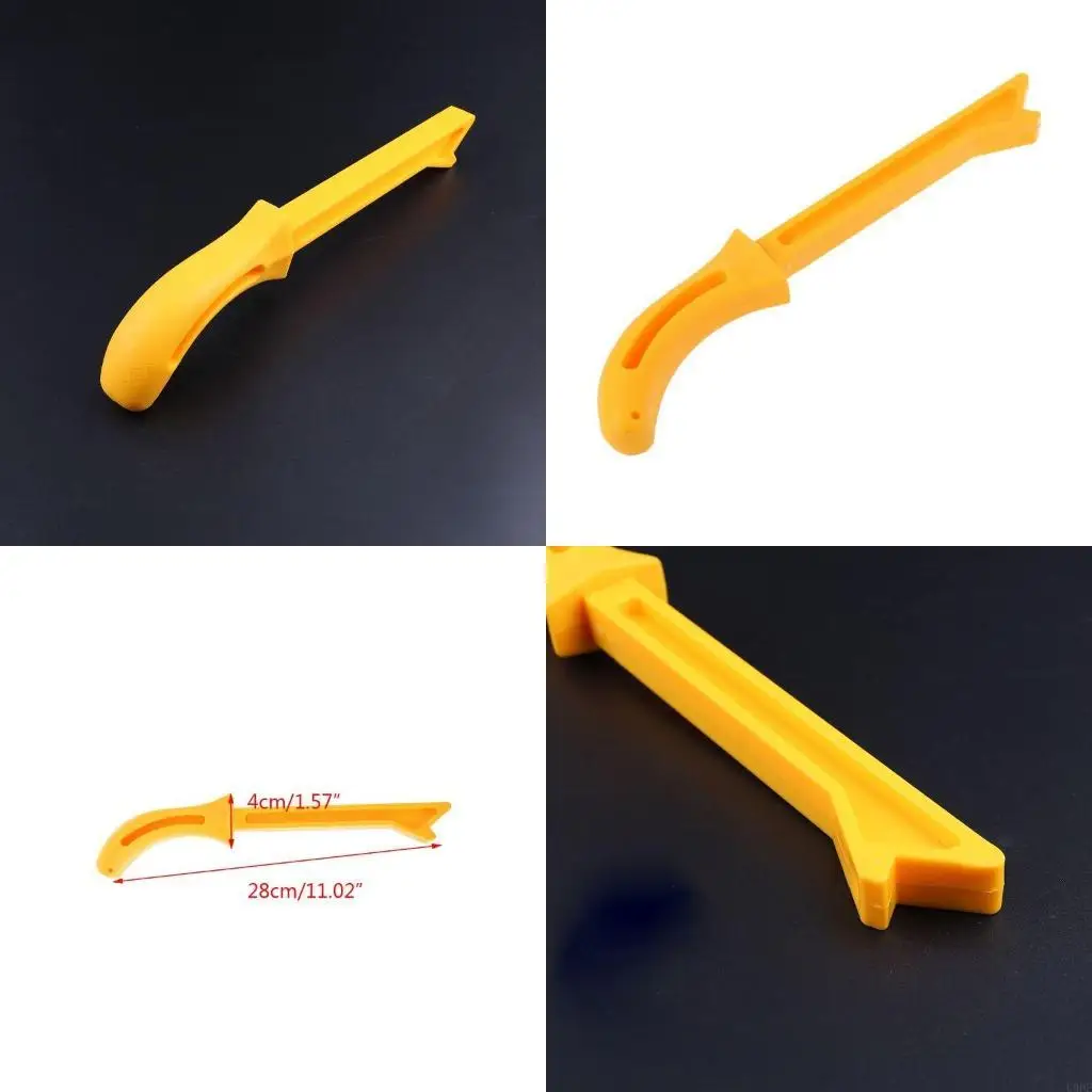 

Yellow Woodworking Pusher Safety Push for Carpentry Working Blade Router