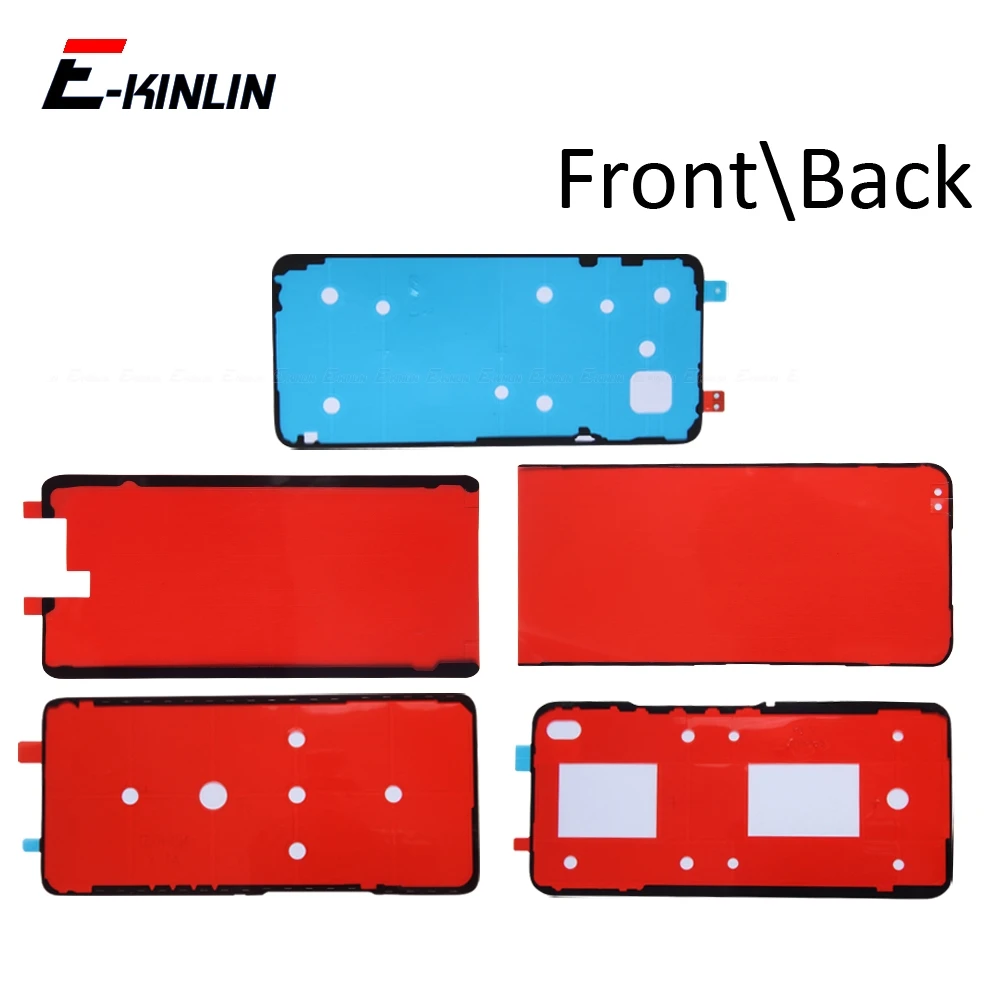 Front LCD Display Screen Adhesive Back Cover Rear Sticker Glue Tape For HuaWei Nova 2 7 8 8i Pro Lite Plus SE Replacement Parts