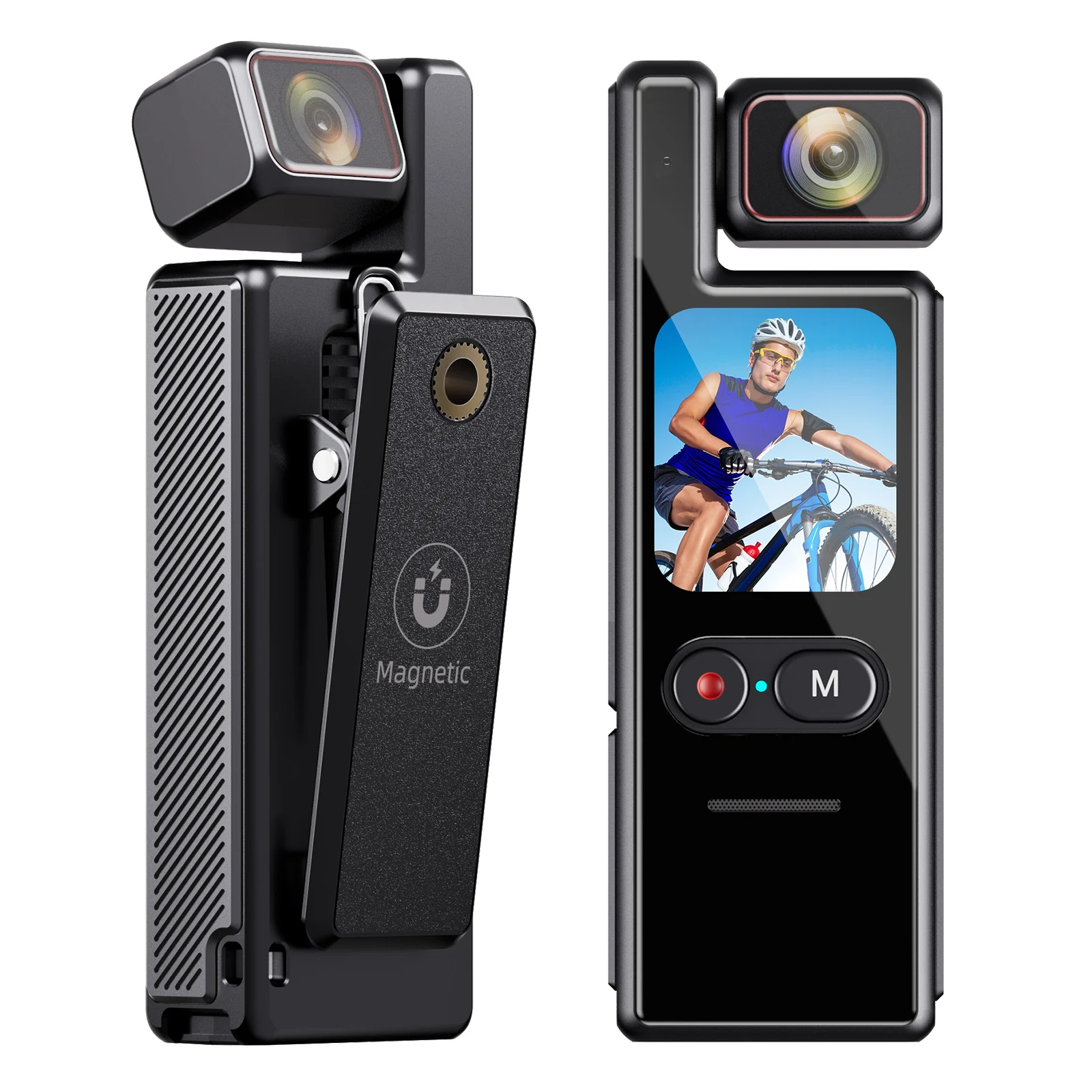 Hot 4K Ultra HD Pocket Action Camera Active DVR Video Waterproof 270 Rotatable Mini WiFi Action Sports Cam Bicycle Driver Record
