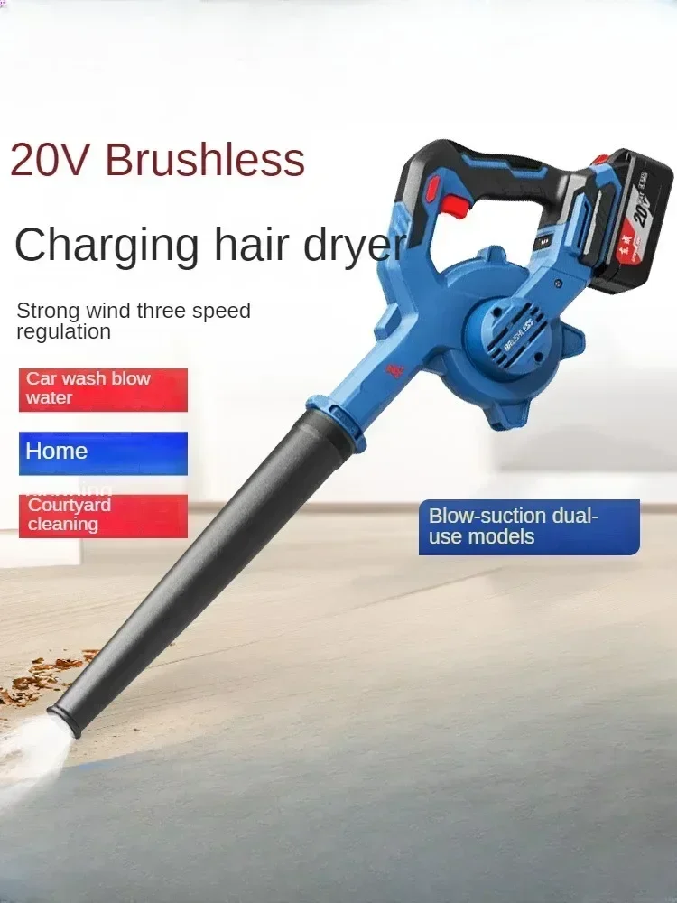 Powerful Lithium Battery Brushless Hair Dryer for Industrial Use