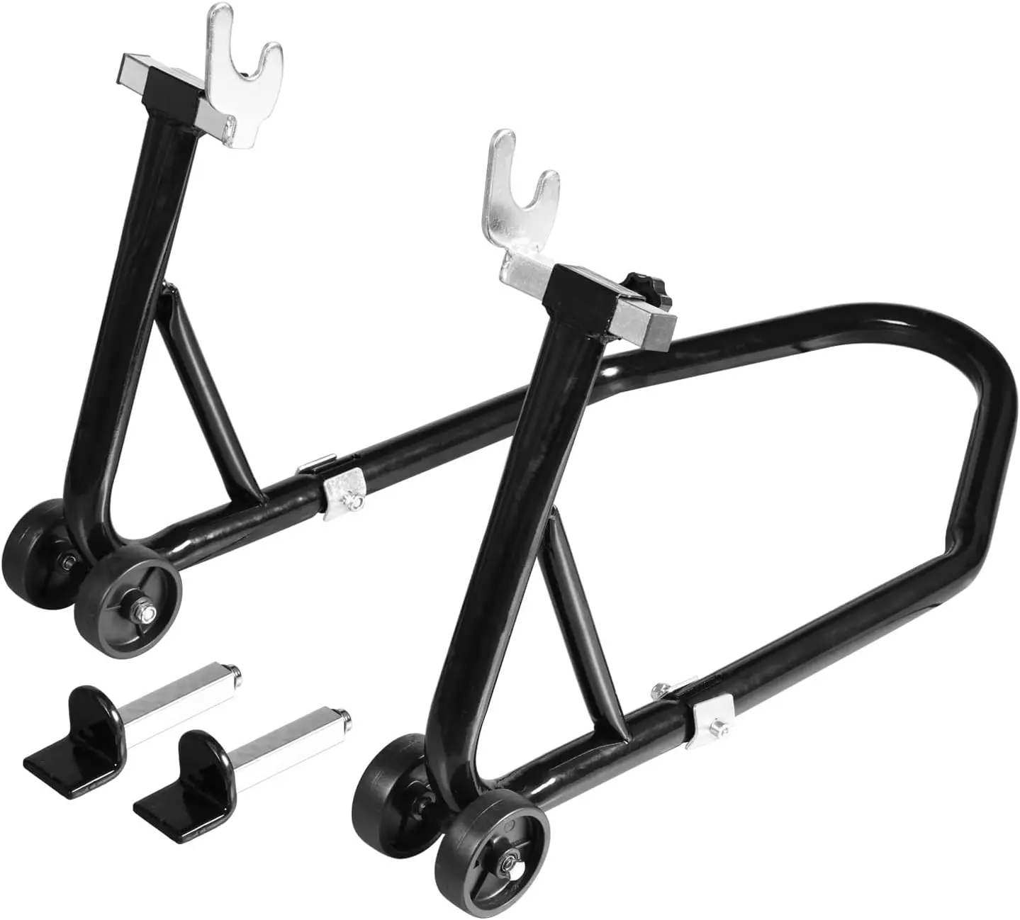 

Motorcycle Stand Rear Swingarm Spool Paddock Stand 500Lbs Capacity Combo Wheel Lift Stand for Sport Bike Fit for Yamaha Honda Ka